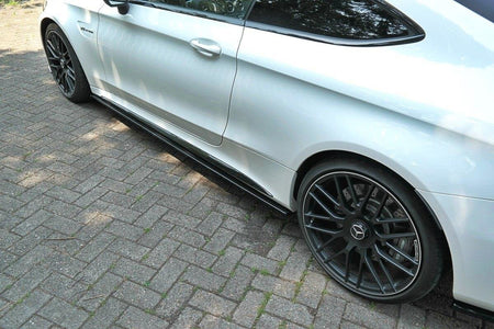 SIDE SKIRTS DIFFUSERS suitable for Mercedes C-class C205 63AMG Coupe