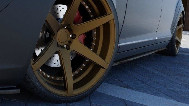 SIDE SKIRTS DIFFUSERS suitable for Mercedes S-CLASS W221 LONG