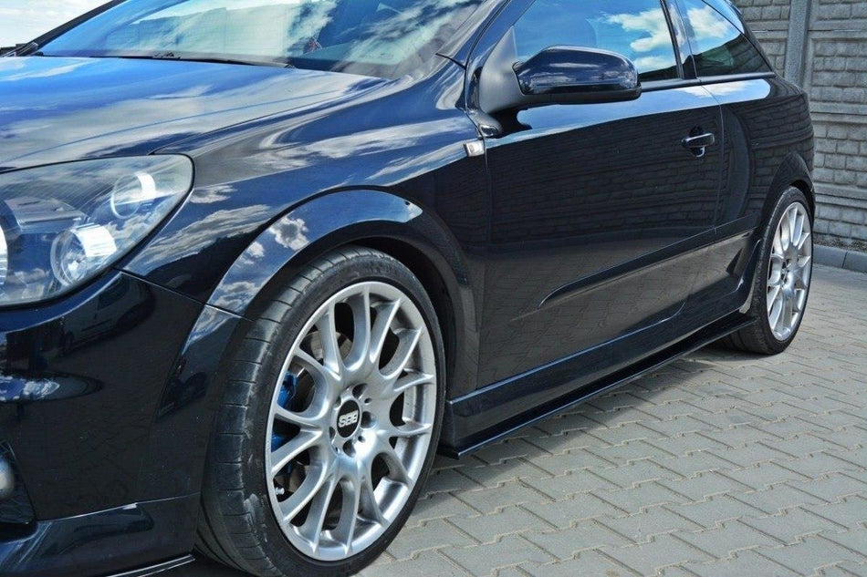 SIDE SKIRTS DIFFUSERS suitable for Opel ASTRA H (FOR OPC / VXR)