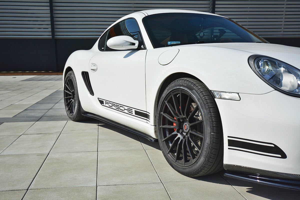 SIDE SKIRTS DIFFUSERS suitable for Porsche CAYMAN S 987C