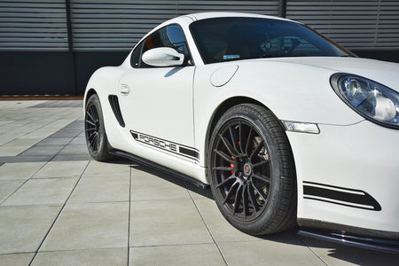 SIDE SKIRTS DIFFUSERS suitable for Porsche CAYMAN S 987C