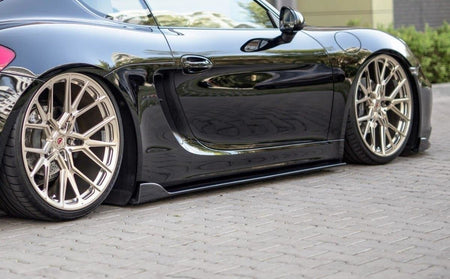 SIDE SKIRTS DIFFUSERS suitable for Porsche Cayman Mk2 981C