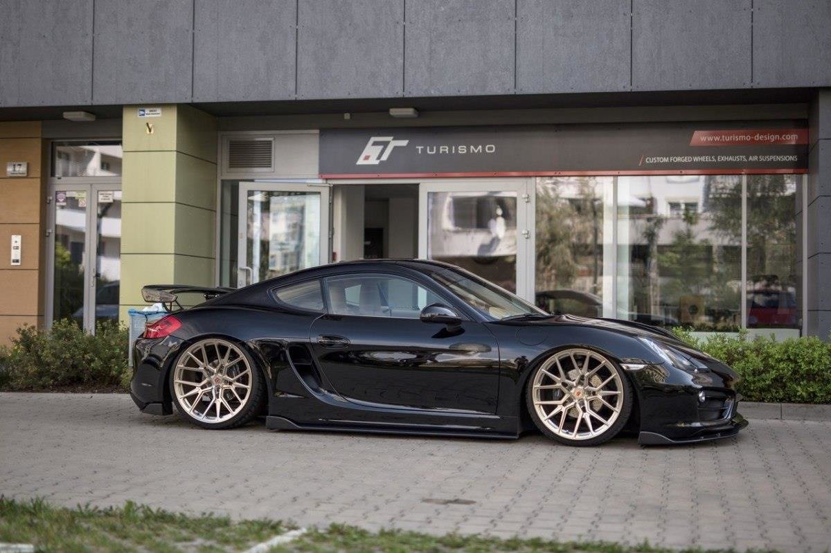 SIDE SKIRTS DIFFUSERS suitable for Porsche Cayman Mk2 981C