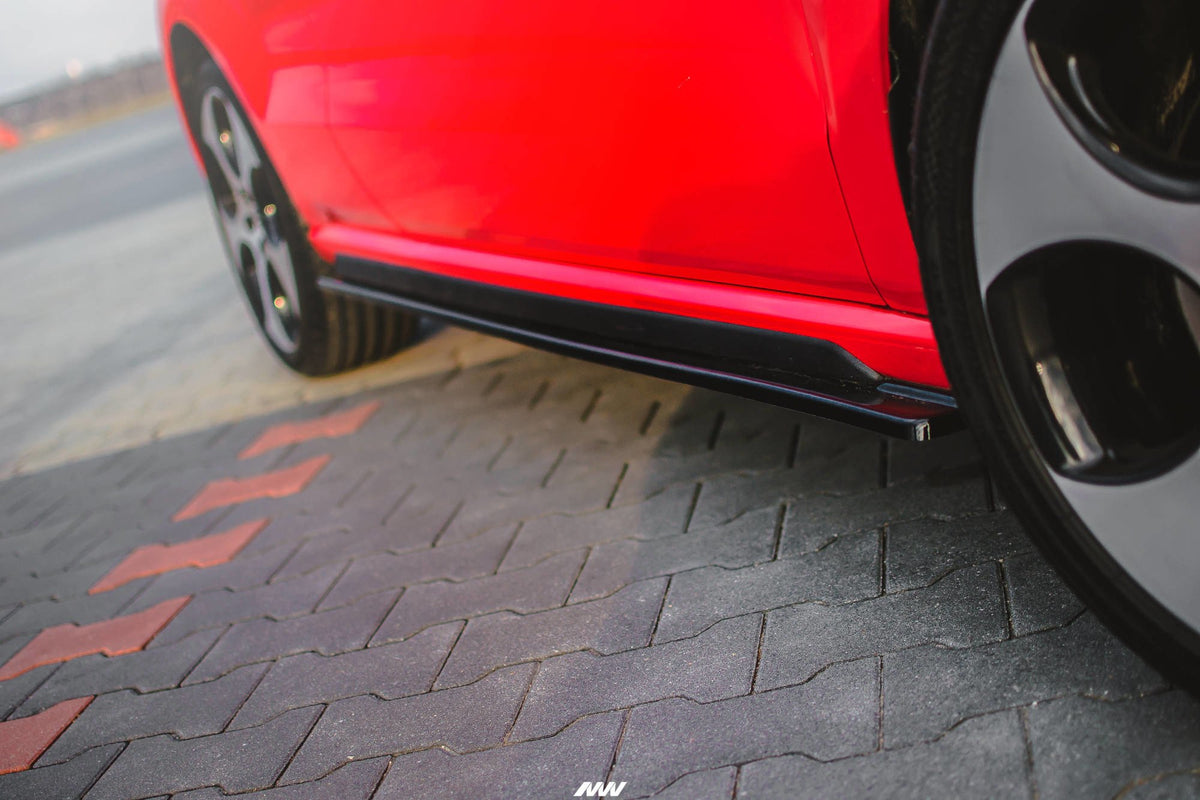 SIDE SKIRTS DIFFUSERS suitable for Volkswagen Polo GTI Mk5