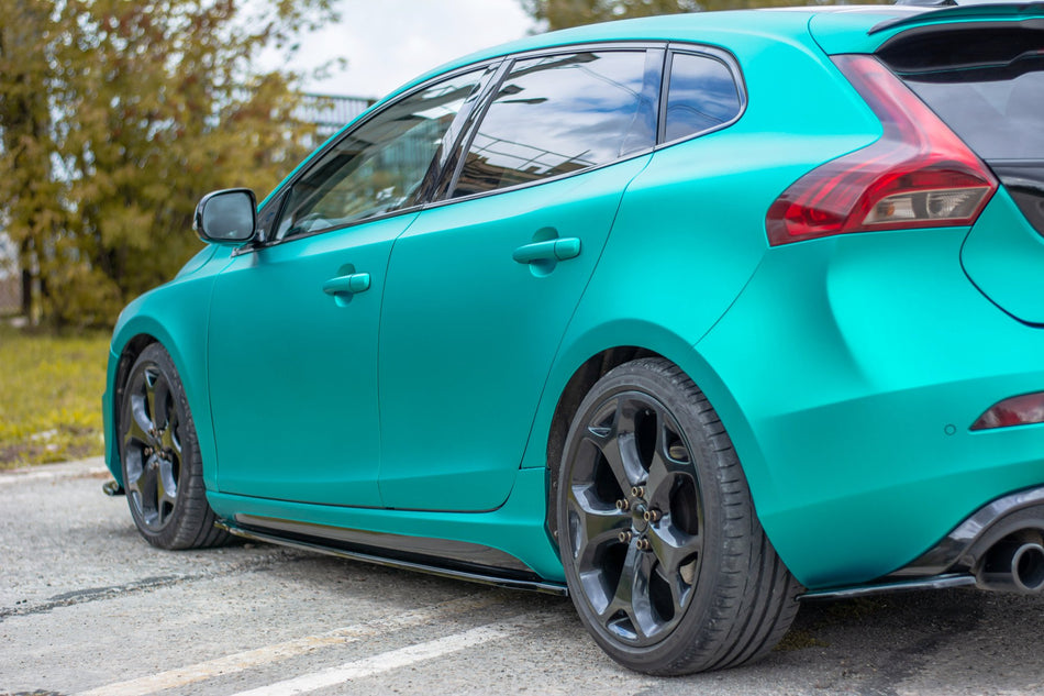 SIDE SKIRTS DIFFUSERS suitable for Volvo V40 R-design