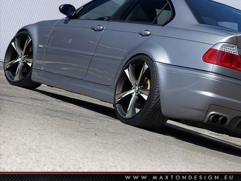 SIDE SKIRTS suitable for BMW 3 E46 - 4 DOOR SALOON < M3 LOOK >