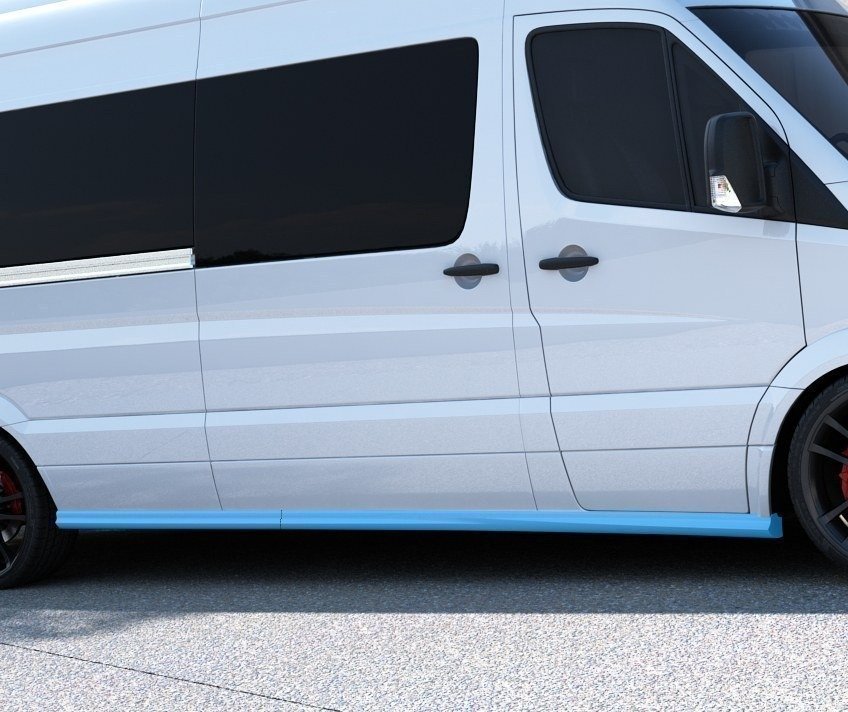 SIDE SKIRTS suitable for Mercedes SPRINTER 2006 - 2012