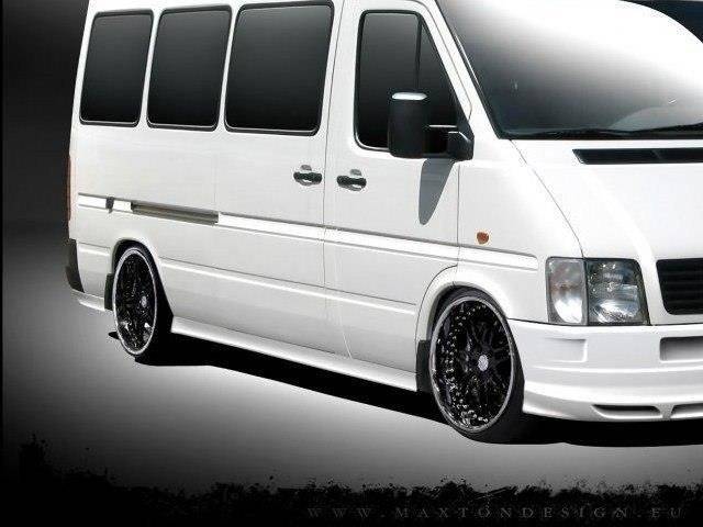 SIDE SKIRTS suitable for Mercedes Sprinter I FL / Volkswagen LT 96-06  THIS SIDE SKIRTS FITS TWIN WHEELS VERSION.