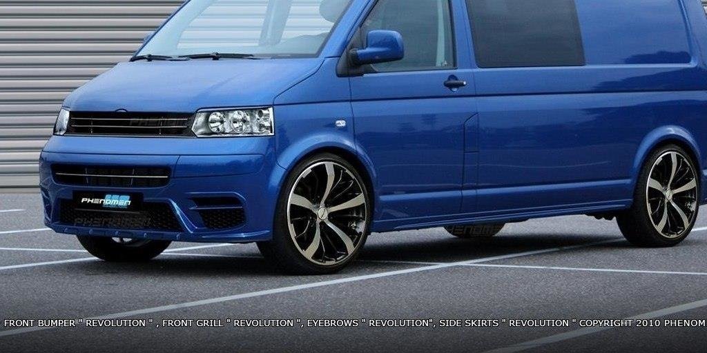 SIDE SKIRTS suitable for VW T5 < REVOLUTION > TUV TEILGUTACHTEN