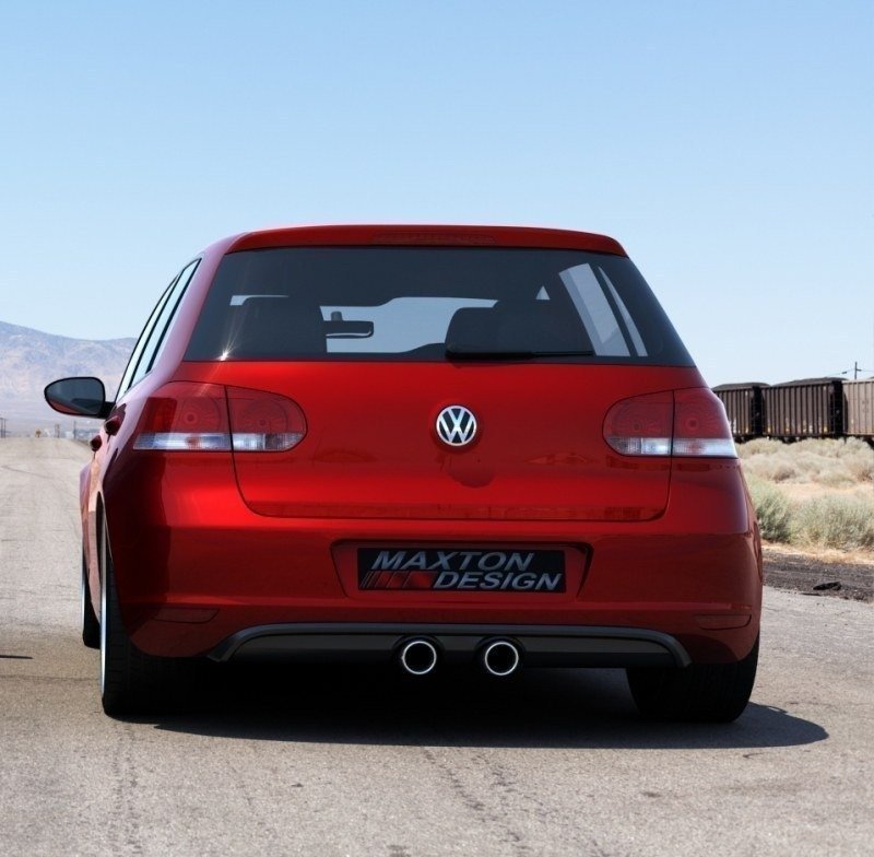 SPORTS EXHAUST MUFFLER EXHAUST suitable for VOLKSWAGEN GOLF VI, GOLF V R32,  SCIROCCO 3