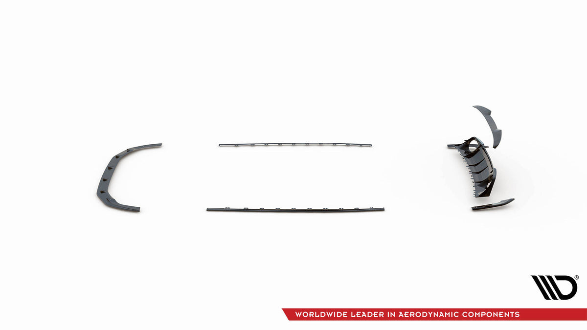 Set od Prepreg Carbon Splitters suitable for Audi RS3 8Y Sedan