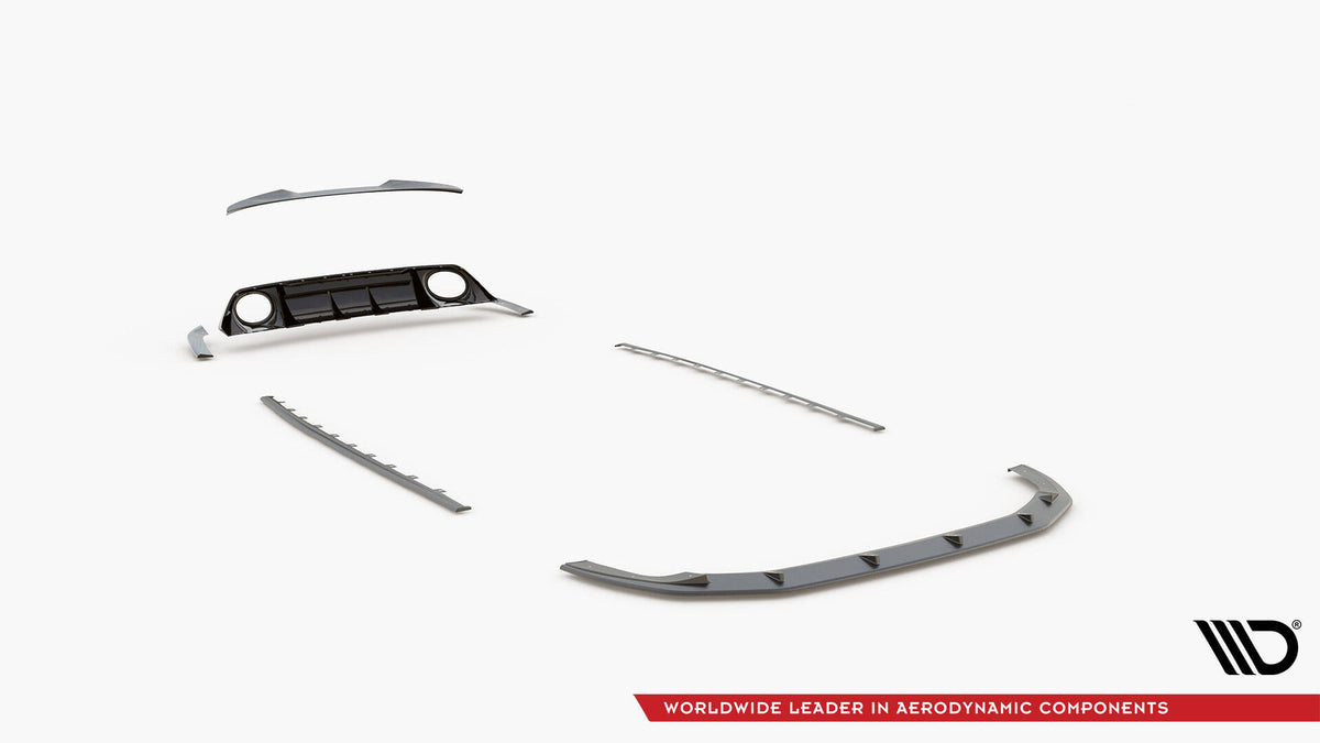 Set od Prepreg Carbon Splitters suitable for Audi RS3 8Y Sedan