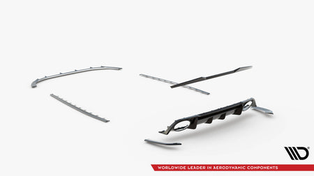 Set od Prepreg Carbon Splitters suitable for Audi RS3 8Y Sedan