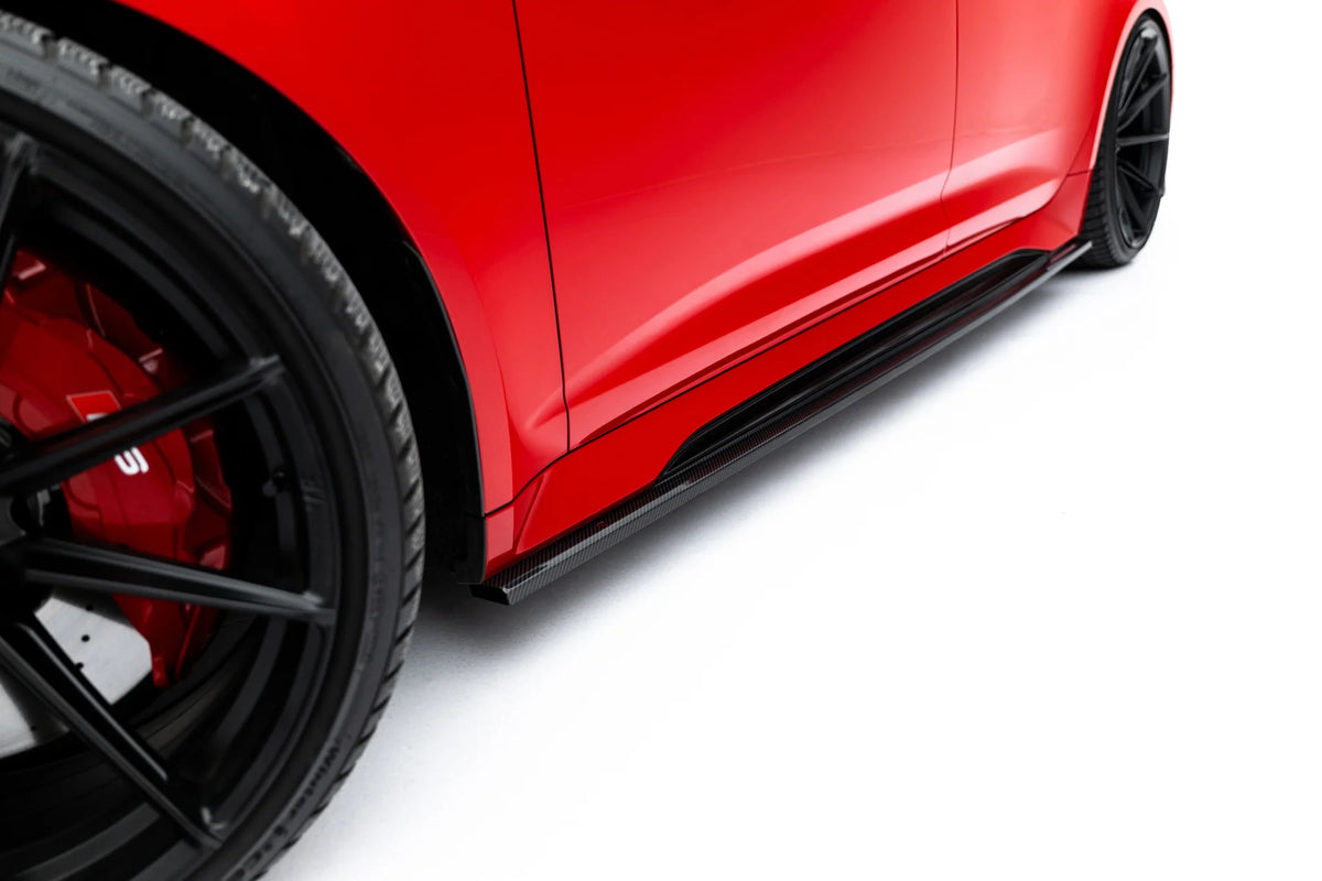 Set of Prepreg Carbon Fiber Splitters suitable for Audi RS6 C8 / C8 Facelift