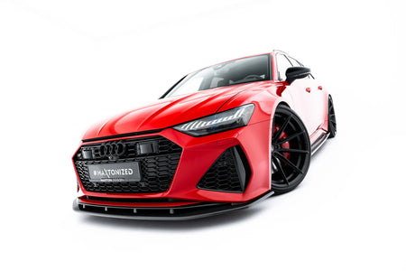 Set of Prepreg Carbon Fiber Splitters suitable for Audi RS6 C8 / C8 Facelift