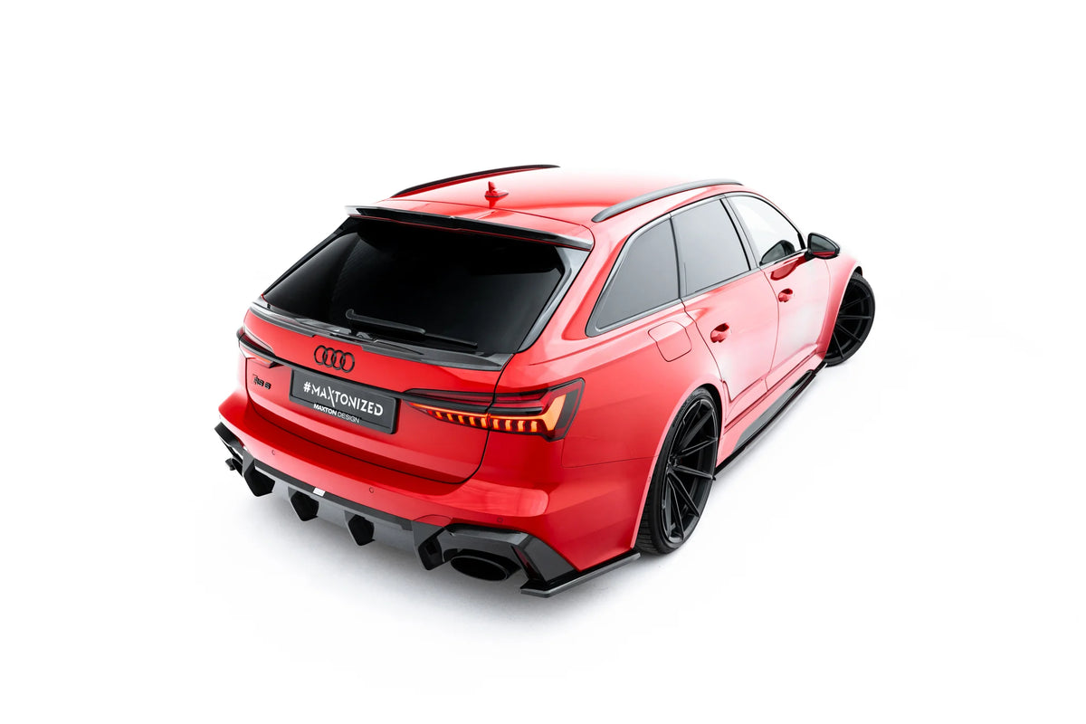 Set of Prepreg Carbon Fiber Splitters suitable for Audi RS6 C8 / C8 Facelift