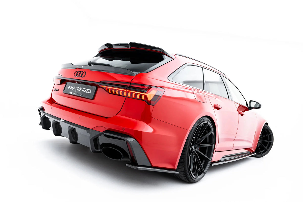 Set of Prepreg Carbon Fiber Splitters suitable for Audi RS6 C8 / C8 Facelift