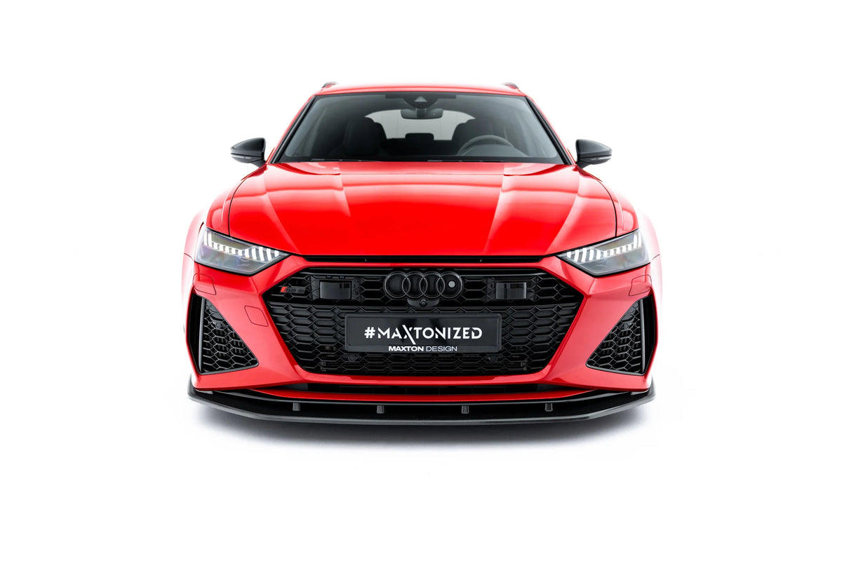 Set of Prepreg Carbon Fiber Splitters suitable for Audi RS6 C8 / C8 Facelift