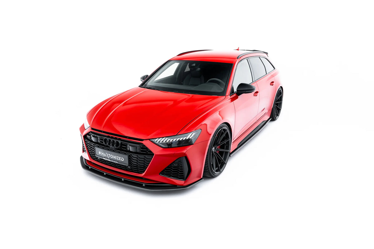 Set of Prepreg Carbon Fiber Splitters suitable for Audi RS6 C8 / C8 Facelift