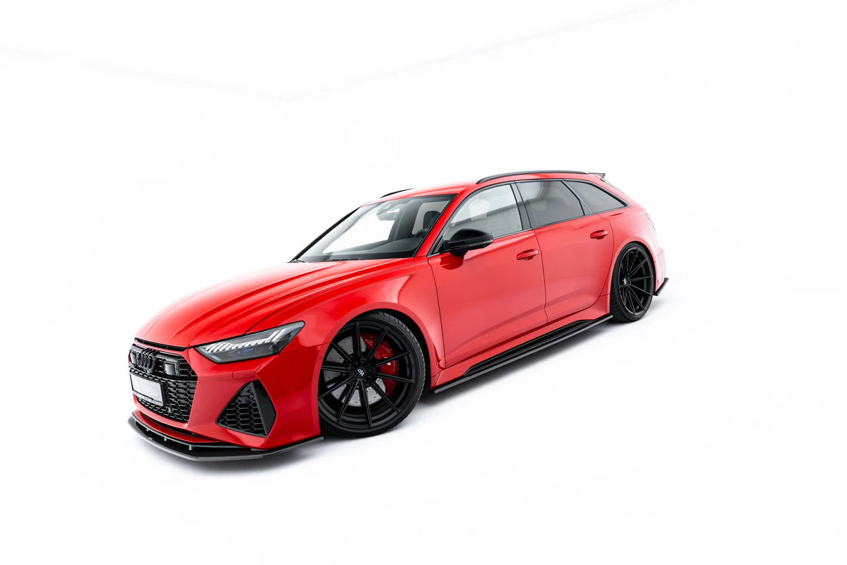 Set of Prepreg Carbon Fiber Splitters suitable for Audi RS6 C8 / C8 Facelift