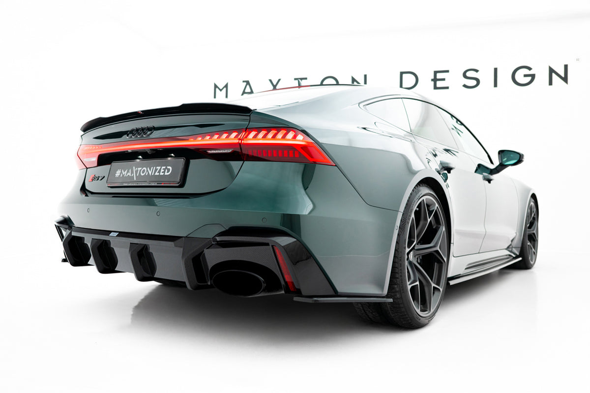 Set of Prepreg Carbon Fiber Splitters suitable for Audi RS7 C8