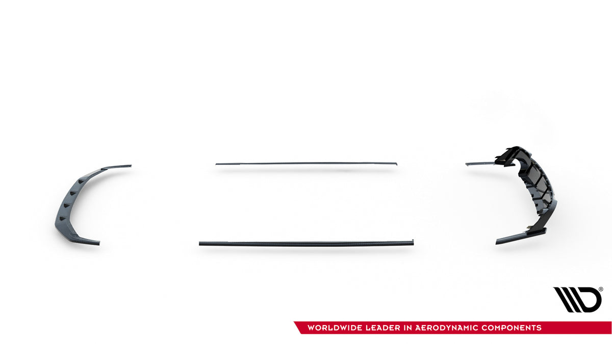 Set of Prepreg Carbon Fiber Splitters suitable for Audi RS7 C8