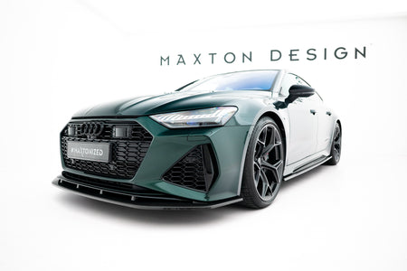 Set of Prepreg Carbon Fiber Splitters suitable for Audi RS7 C8