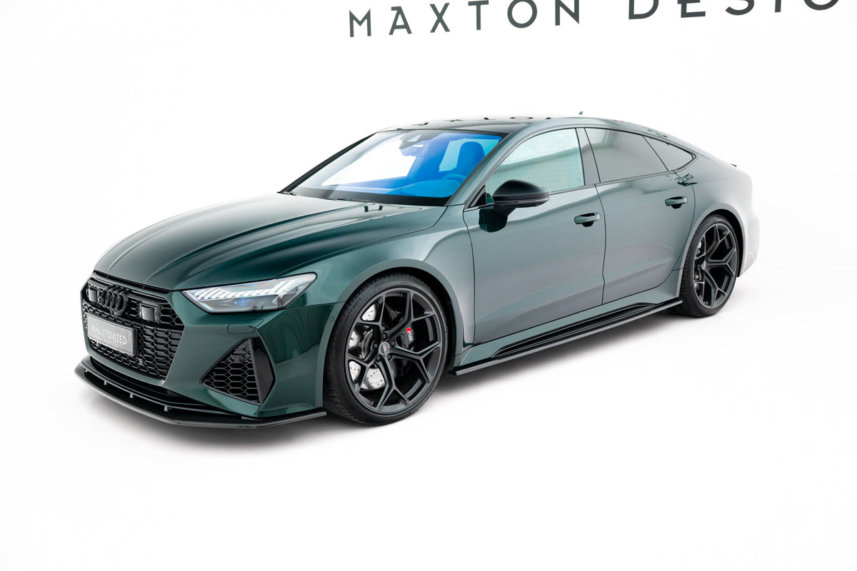Set of Prepreg Carbon Fiber Splitters suitable for Audi RS7 C8