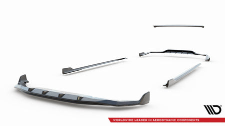 Set of Prepreg Carbon Fiber Splitters suitable for BMW 7 M-Pack G11 Facelift