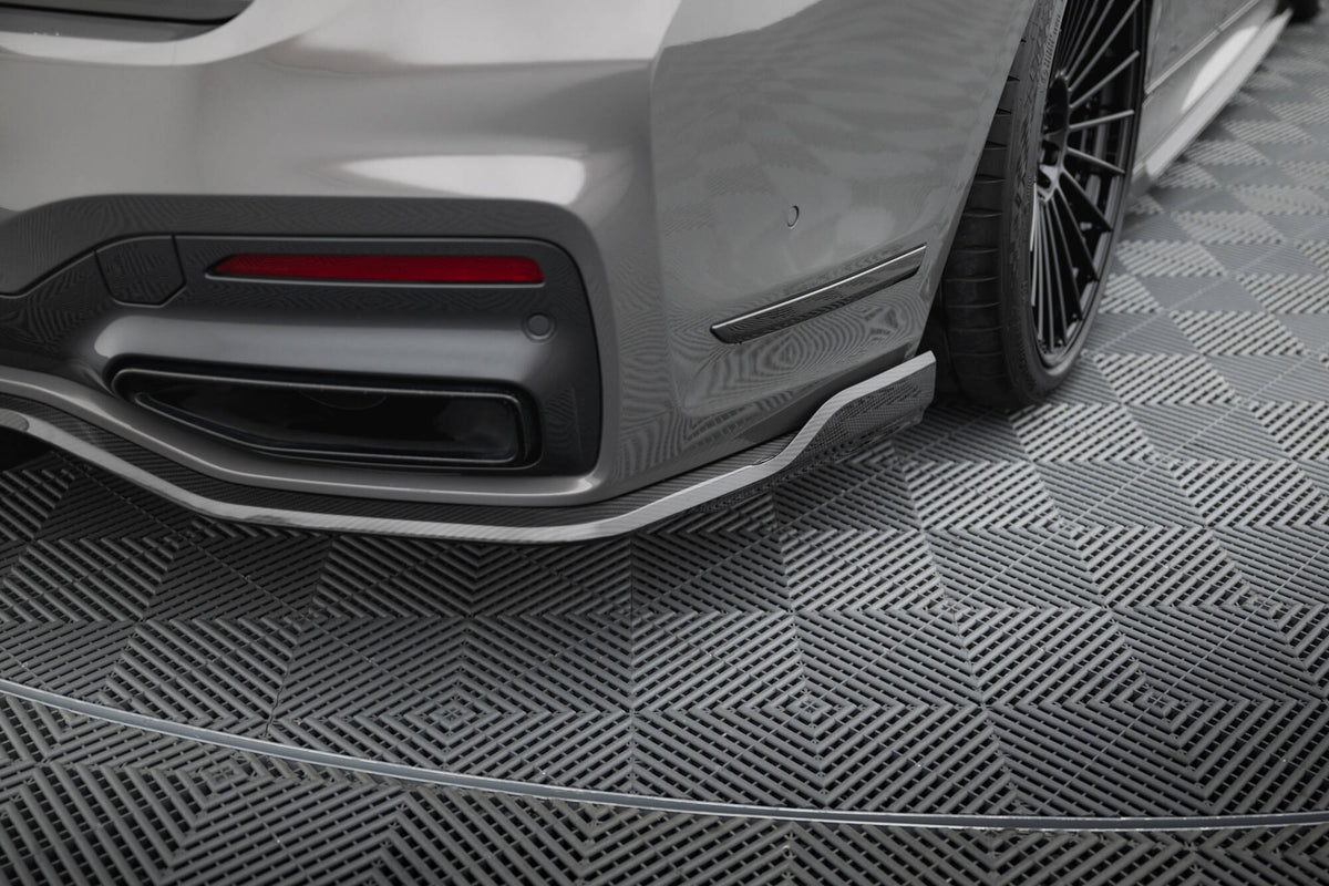 Set of Prepreg Carbon Fiber Splitters suitable for BMW 7 M-Pack G11 Facelift