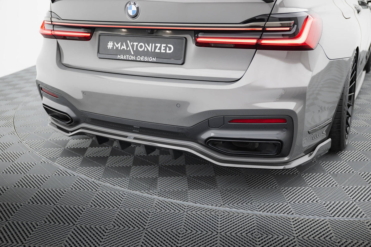 Set of Prepreg Carbon Fiber Splitters suitable for BMW 7 M-Pack G11 Facelift