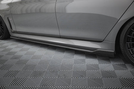 Set of Prepreg Carbon Fiber Splitters suitable for BMW 7 M-Pack G11 Facelift