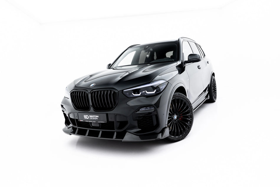 Set of Prepreg Carbon Fiber Splitters suitable for BMW X5 M-Pack G05