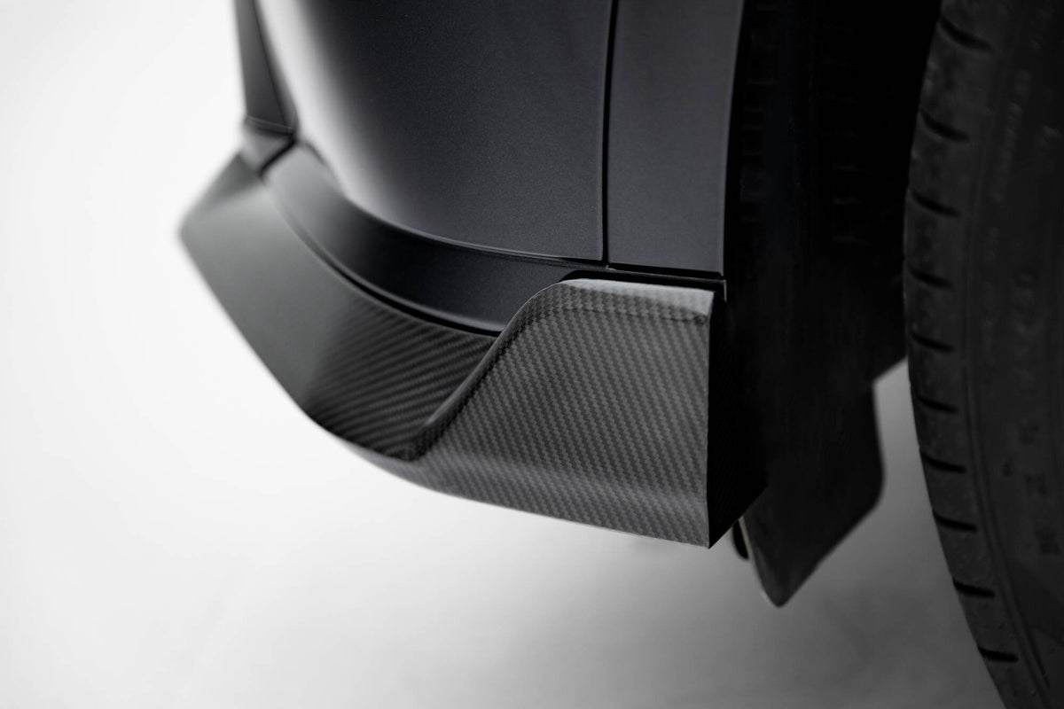 Set of Prepreg Carbon Splitters V.1 suitable for BMW X7 M-Pack G07 Facelift