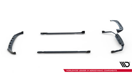 Set of Prepreg Carbon Splitters V.1 suitable for BMW X7 M-Pack G07 Facelift