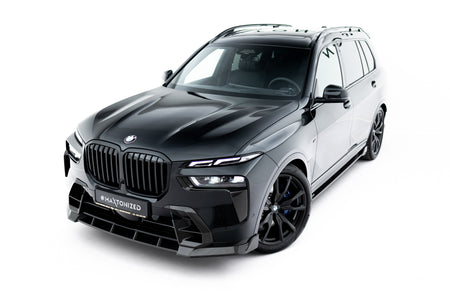 Set of Prepreg Carbon Splitters V.2 suitable for BMW X7 M-Pack G07 Facelift