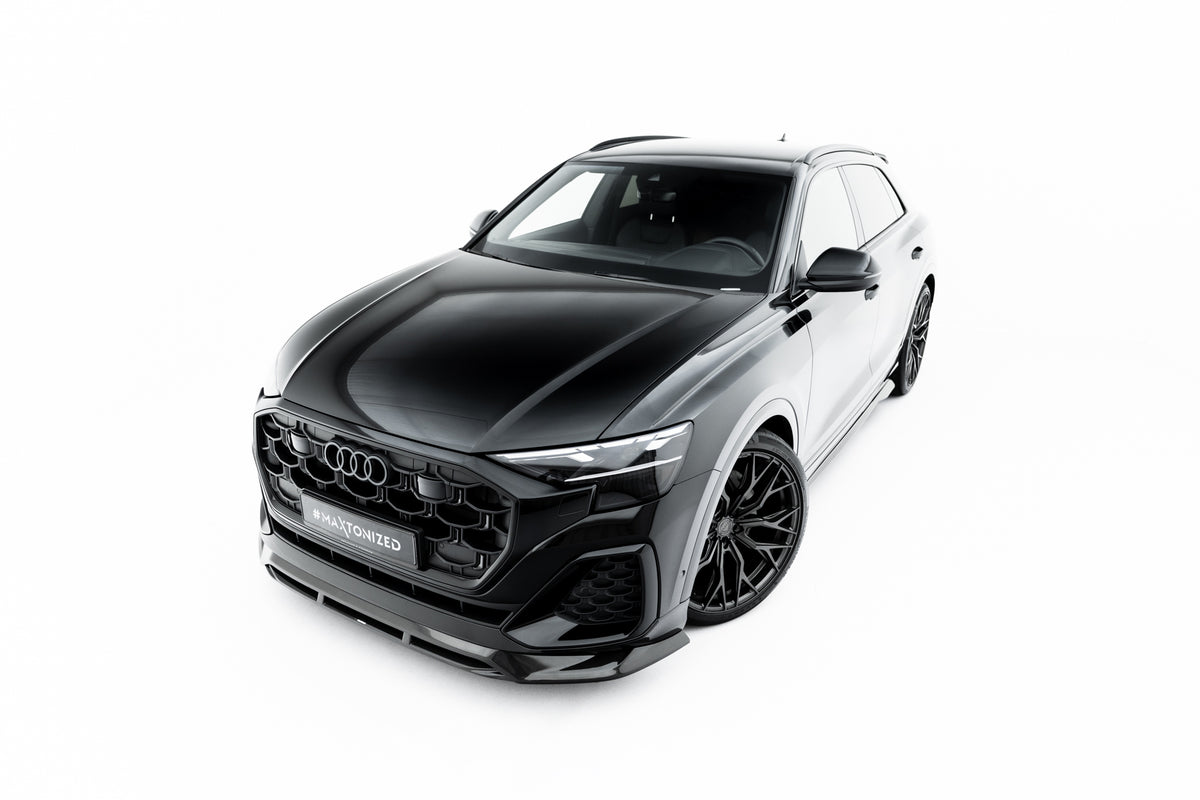 Set of Prepreg Carbon Splitters suitable for Audi Q8 S-Line Mk1 Facelift