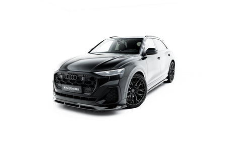 Set of Prepreg Carbon Splitters suitable for Audi Q8 S-Line Mk1 Facelift