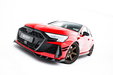 Set of Prepreg Carbon Splitters suitable for Audi RS3 Sedan 8Y Facelift
