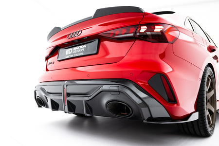 Set of Prepreg Carbon Splitters suitable for Audi RS3 Sedan 8Y Facelift