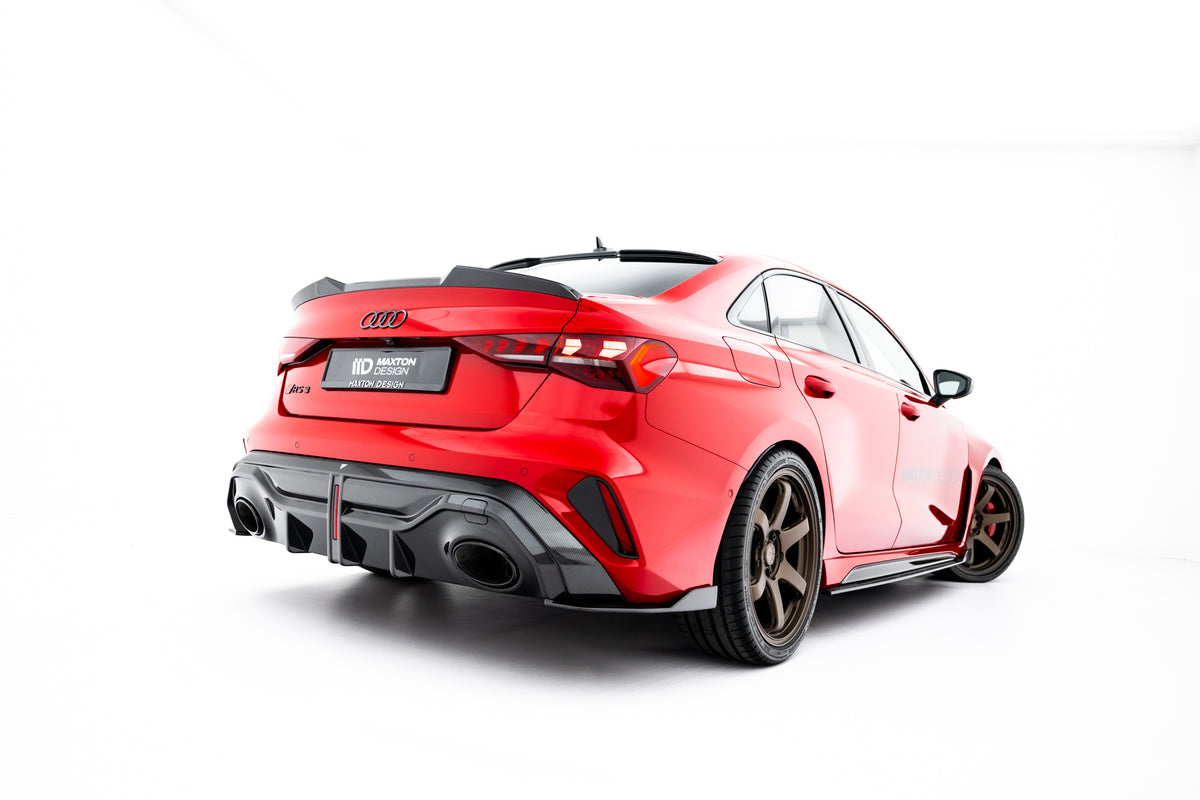 Set of Prepreg Carbon Splitters suitable for Audi RS3 Sedan 8Y Facelift