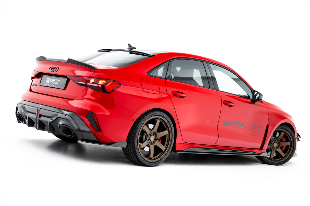 Set of Prepreg Carbon Splitters suitable for Audi RS3 Sedan 8Y Facelift