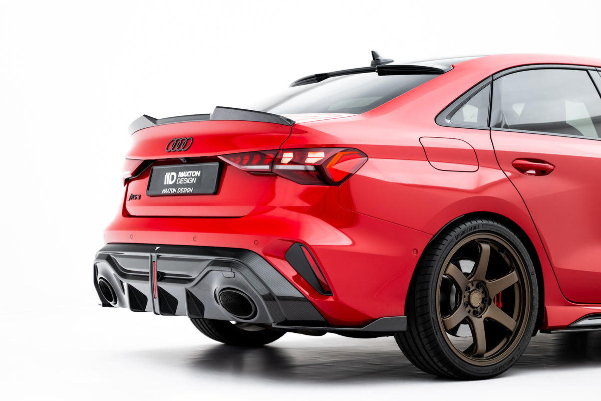 Set of Prepreg Carbon Splitters suitable for Audi RS3 Sedan 8Y Facelift