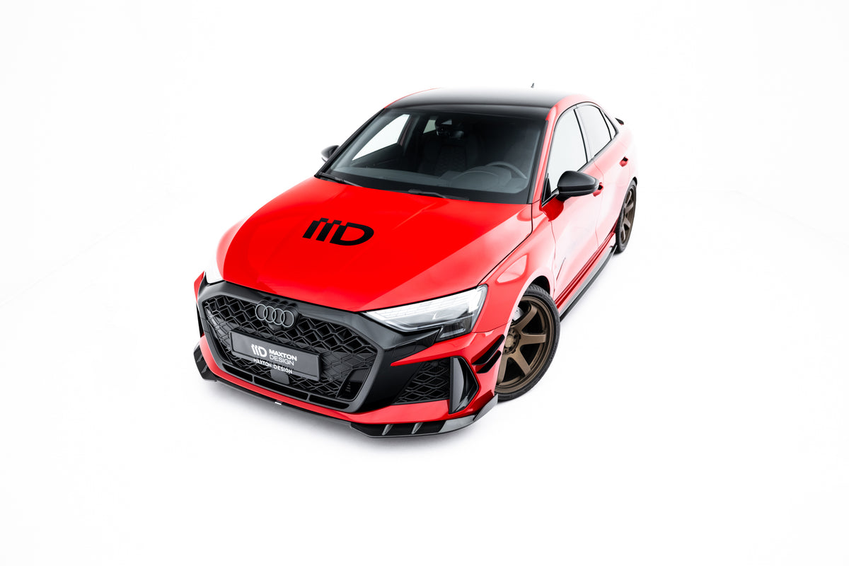 Set of Prepreg Carbon Splitters suitable for Audi RS3 Sedan 8Y Facelift