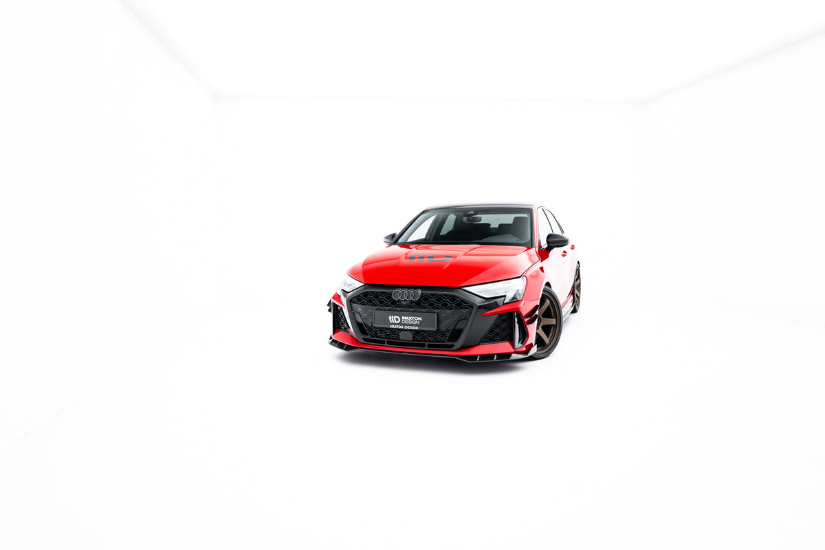 Set of Prepreg Carbon Splitters suitable for Audi RS3 Sedan 8Y Facelift