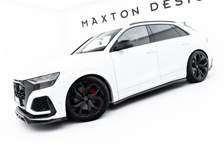 Set of Prepreg Carbon Splitters suitable for Audi RSQ8 Mk1