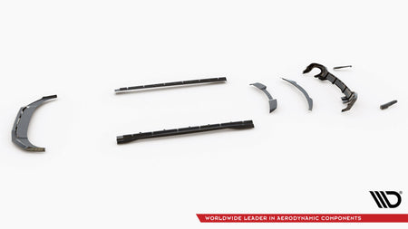 Set of Prepreg Carbon Splitters suitable for Audi RSQ8 Mk1