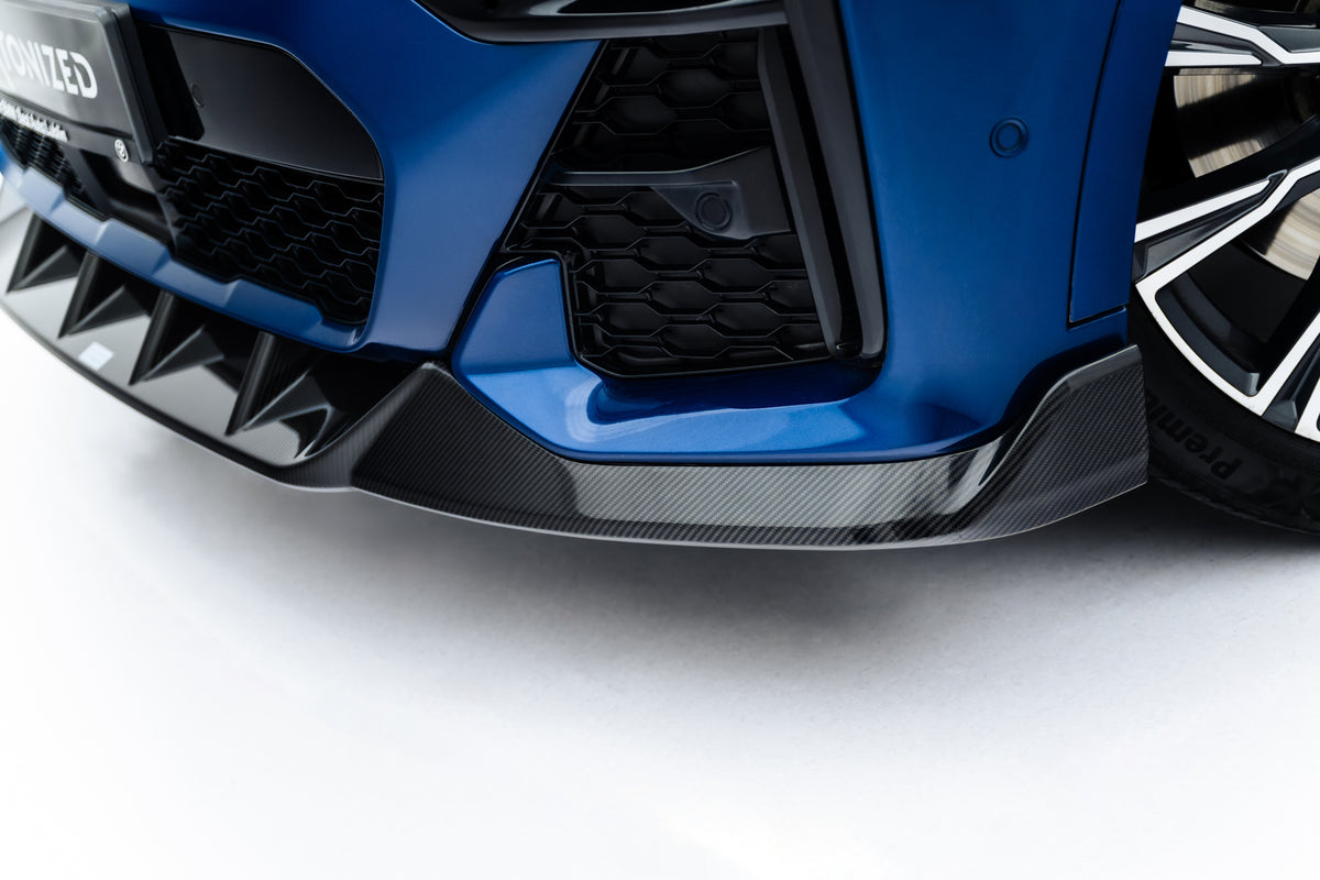 Set of Prepreg Carbon Splitters suitable for BMW X7 M-Pack G07