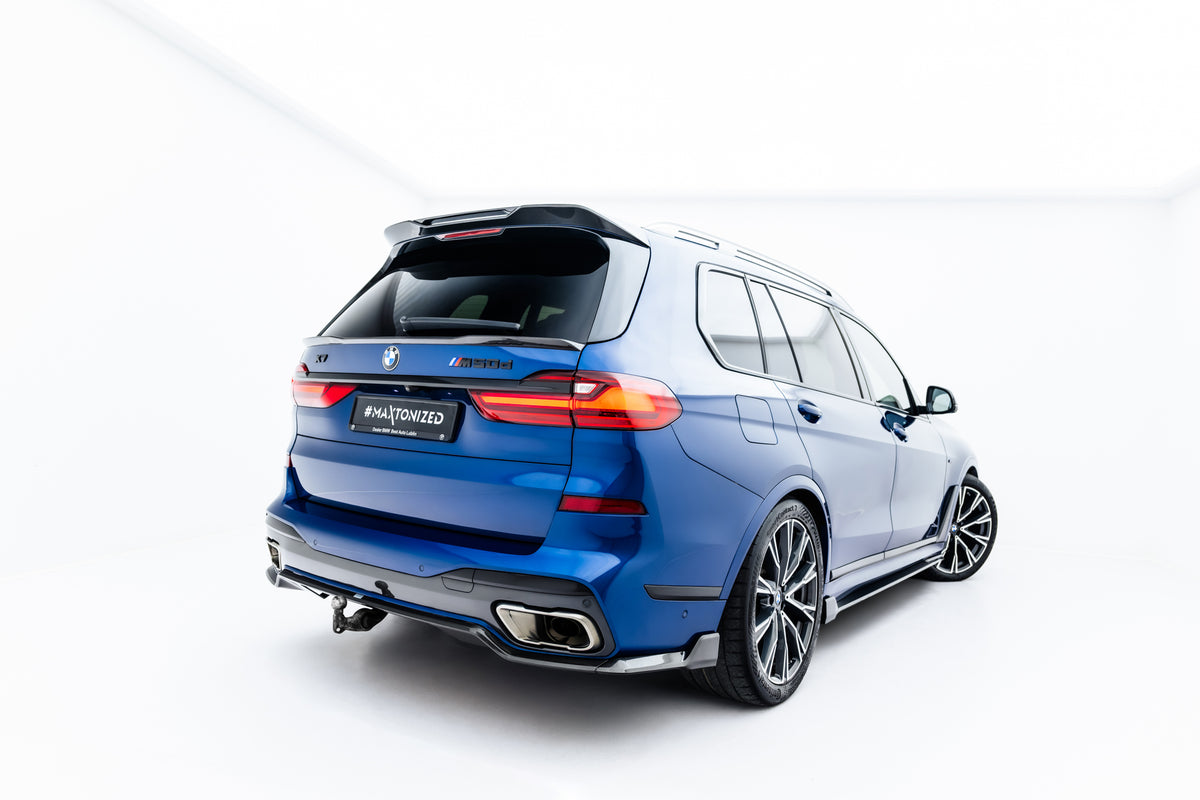 Set of Prepreg Carbon Splitters suitable for BMW X7 M-Pack G07