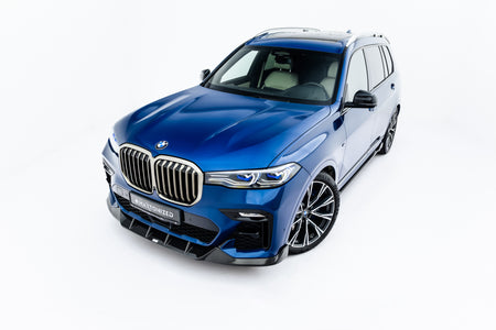 Set of Prepreg Carbon Splitters suitable for BMW X7 M-Pack G07